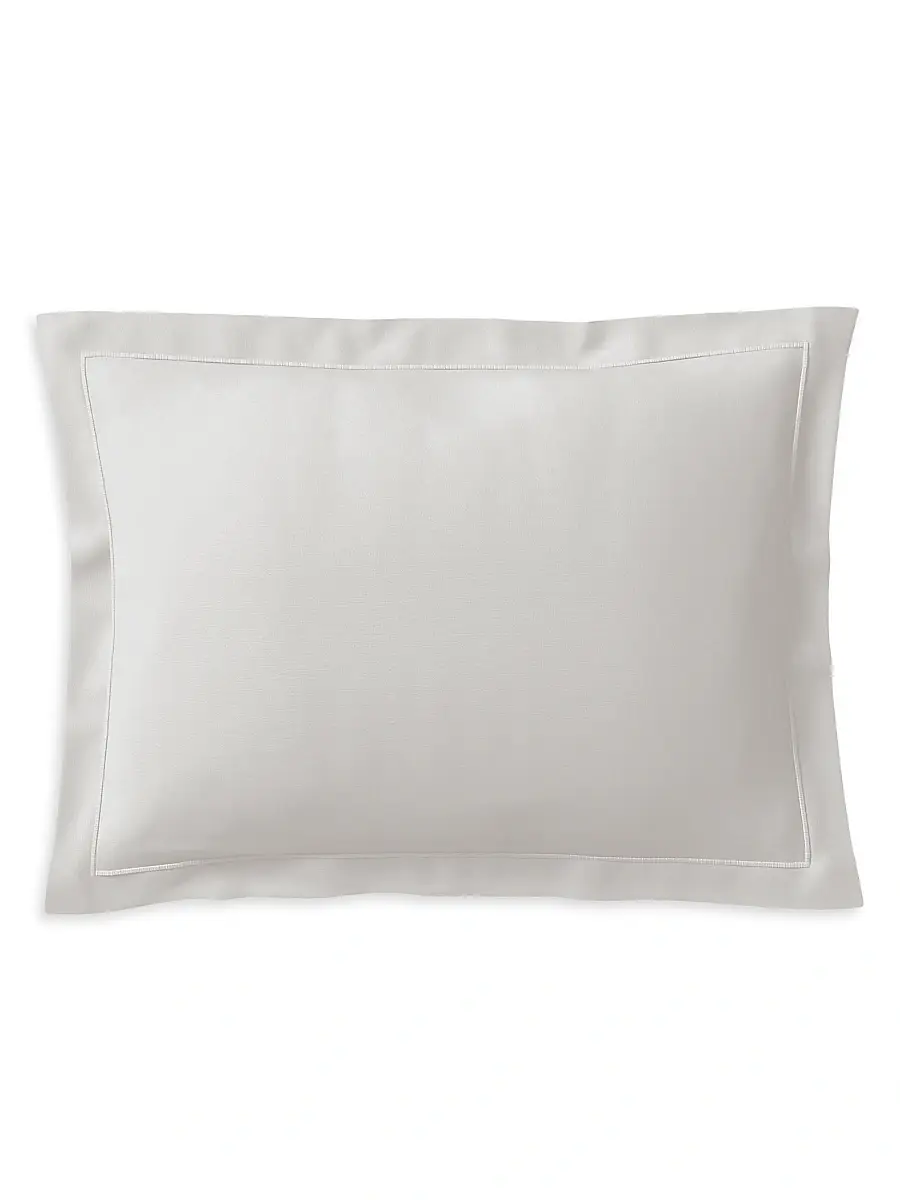 Anne de Solène Vexin Cotton Duvet Cover & Sham Collection - Opaline | Thumbnail 3 Anne de Solène Vexin Cotton Duvet Cover & Sham Collection - Opaline | Thumbnail 3