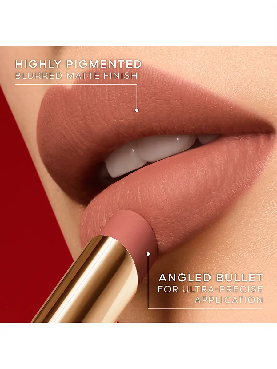 Guerlain KissKiss Blur Matte Long-Wearing Lipstick | Thumbnail 4
