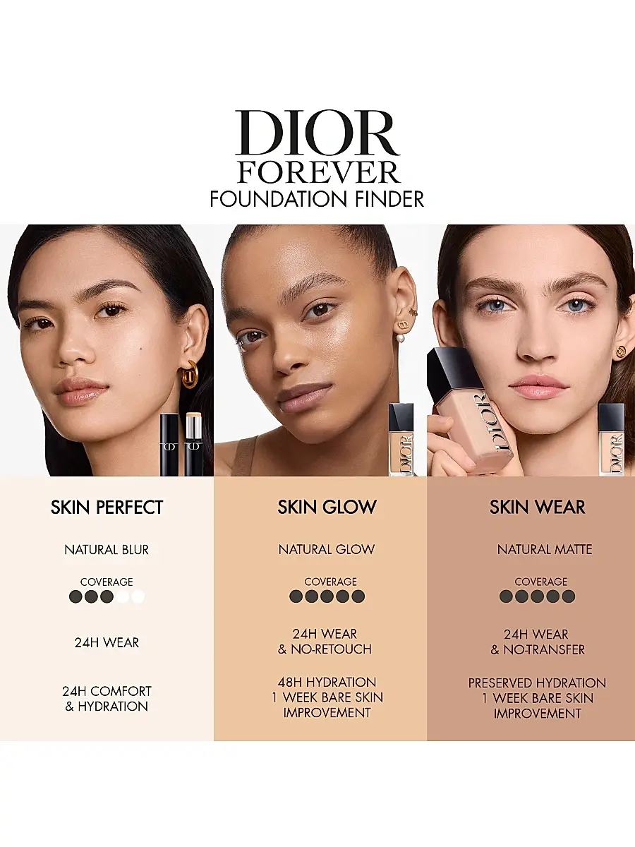 Dior Forever Skin Wear Foundation | Thumbnail 9 Dior Forever Skin Wear Foundation | Thumbnail 9