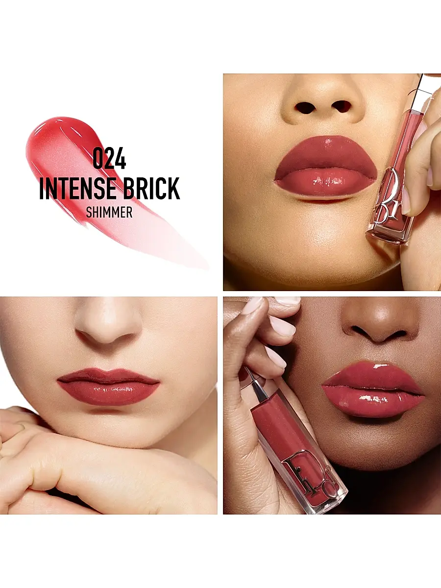 Dior Women's Addict Lip Maximizer - 024 Intense Brick | Image 1 Dior Women's Addict Lip Maximizer - 024 Intense Brick | Image 1