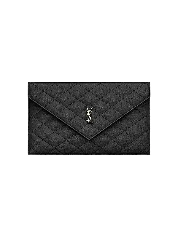 Women's Paris Pouch in Grain De Poudre Leather
