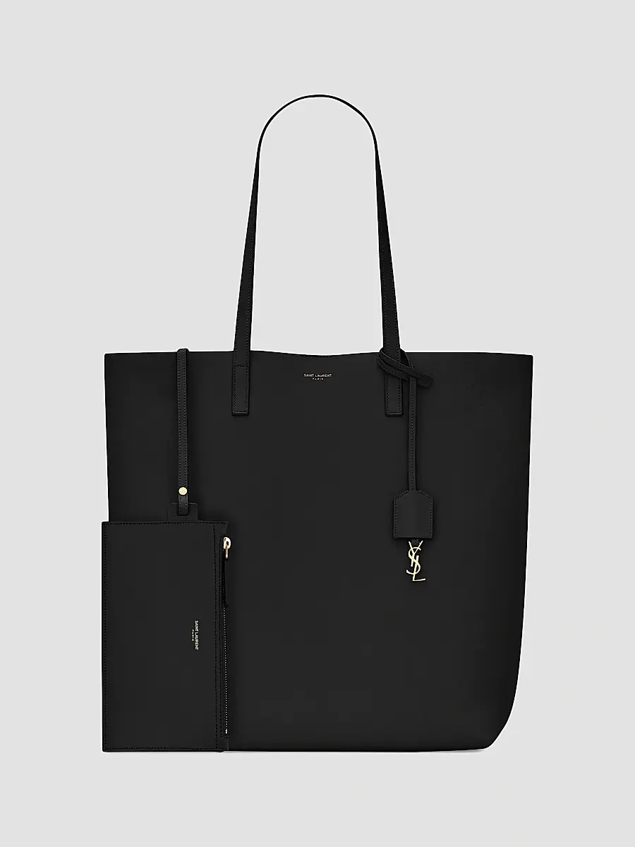 Saint Laurent Women's Shopping in Leather - Nero | Thumbnail 3
