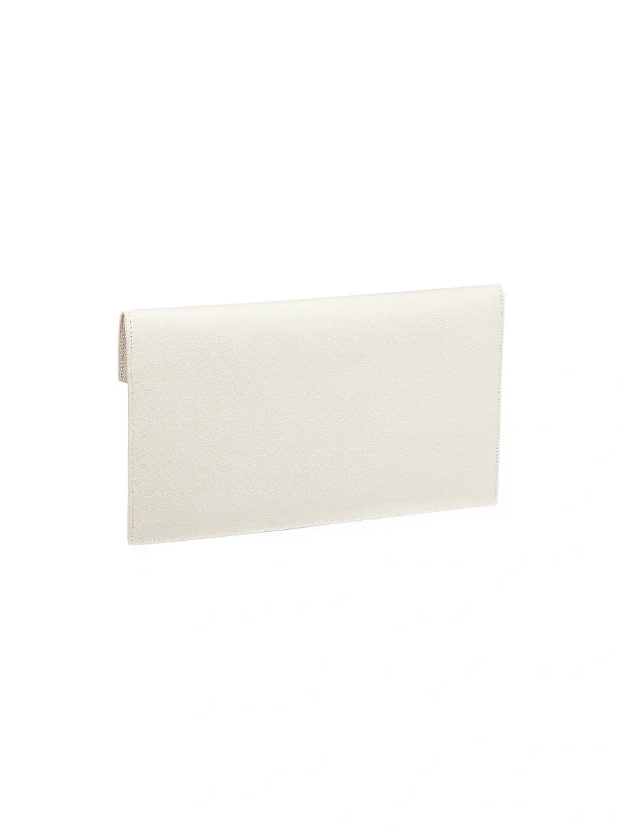 Saint Laurent Women's Uptown Pouch in Grain De Poudre Embossed Leather | Thumbnail 3 Saint Laurent Women's Uptown Pouch in Grain De Poudre Embossed Leather | Thumbnail 3