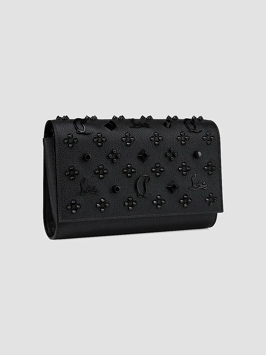 Christian Louboutin Women's Paloma Leather Clutch | Thumbnail 2 Christian Louboutin Women's Paloma Leather Clutch | Thumbnail 2
