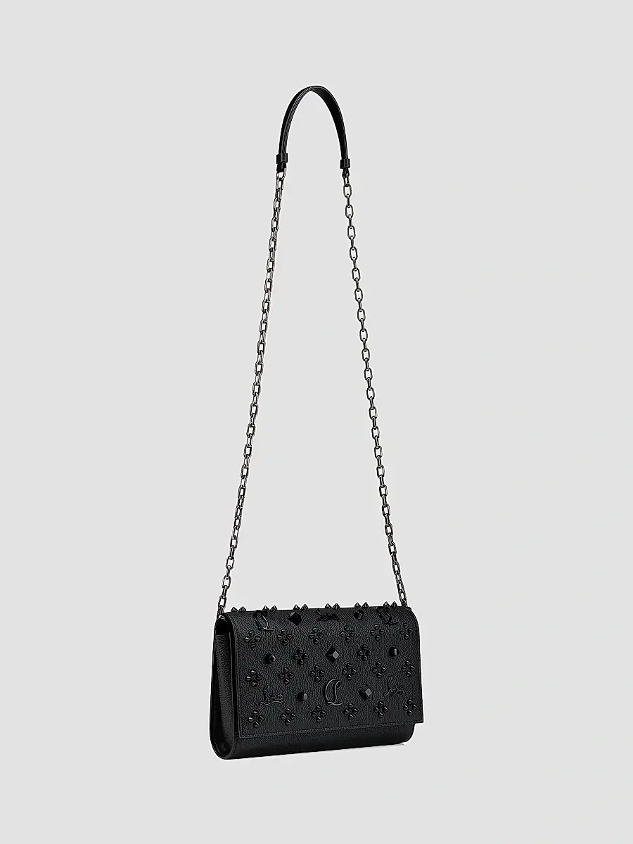 Christian Louboutin Women's Paloma Leather Clutch | Thumbnail 3 Christian Louboutin Women's Paloma Leather Clutch | Thumbnail 3