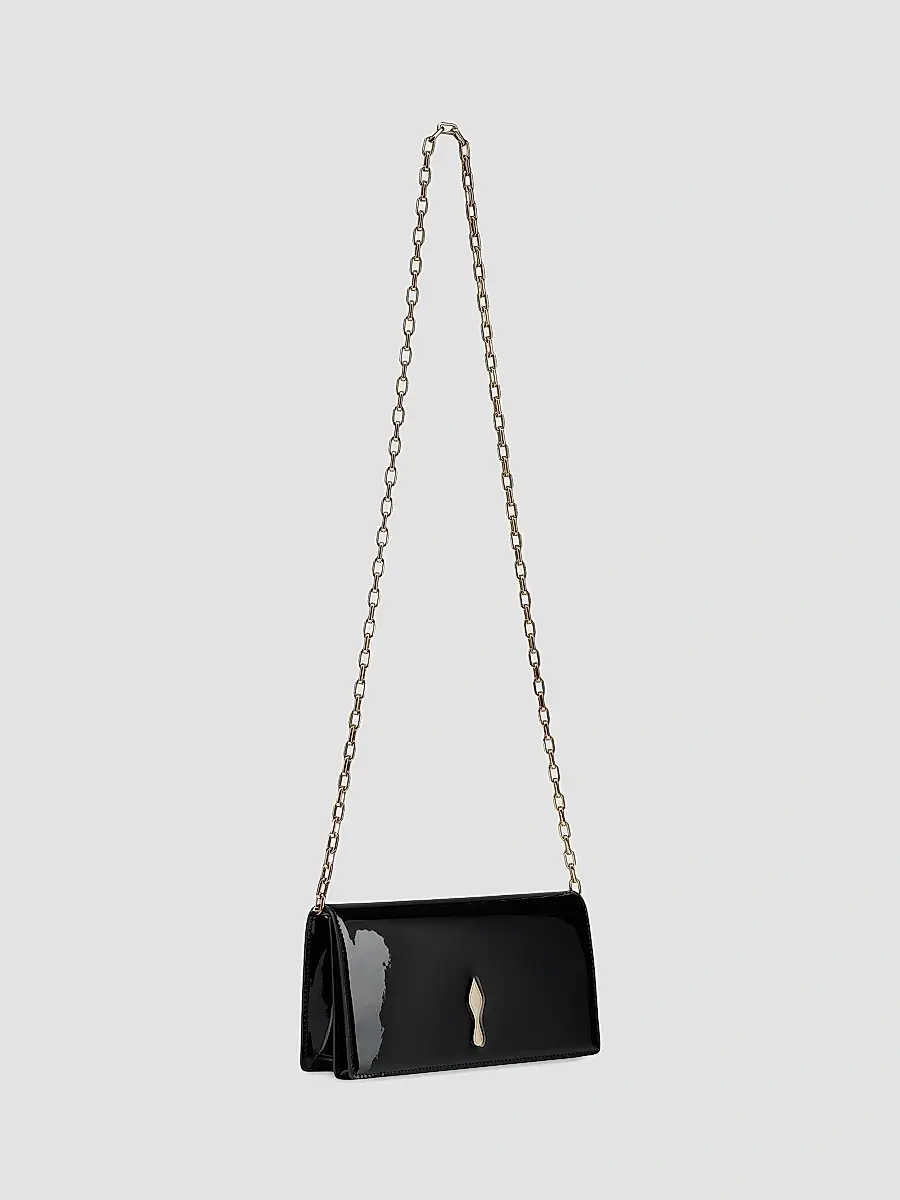Christian Louboutin Women's Bettina Patent Leather Clutch | Thumbnail 3 Christian Louboutin Women's Bettina Patent Leather Clutch | Thumbnail 3