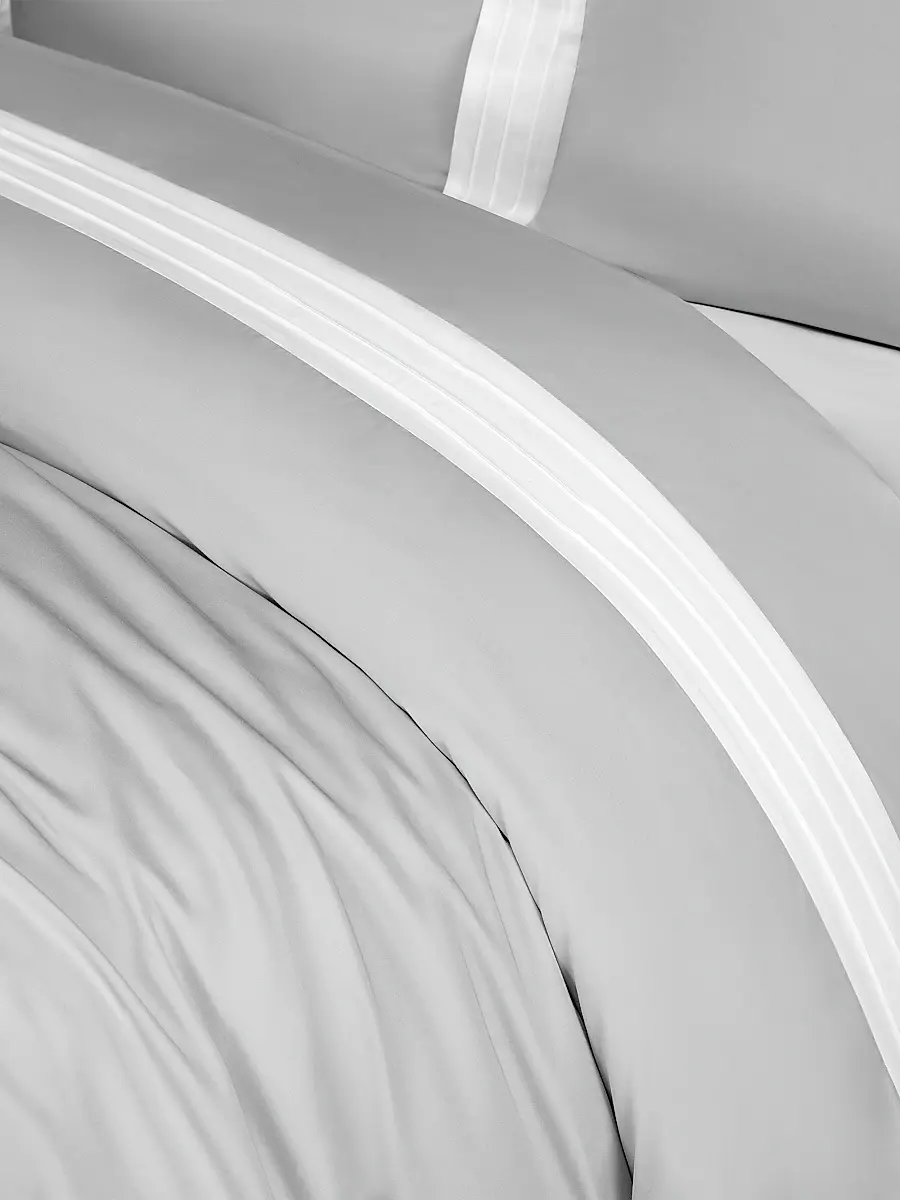 Togas Eden Duvet Cover & Sham Collection - Grey White | Thumbnail 3 Togas Eden Duvet Cover & Sham Collection - Grey White | Thumbnail 3