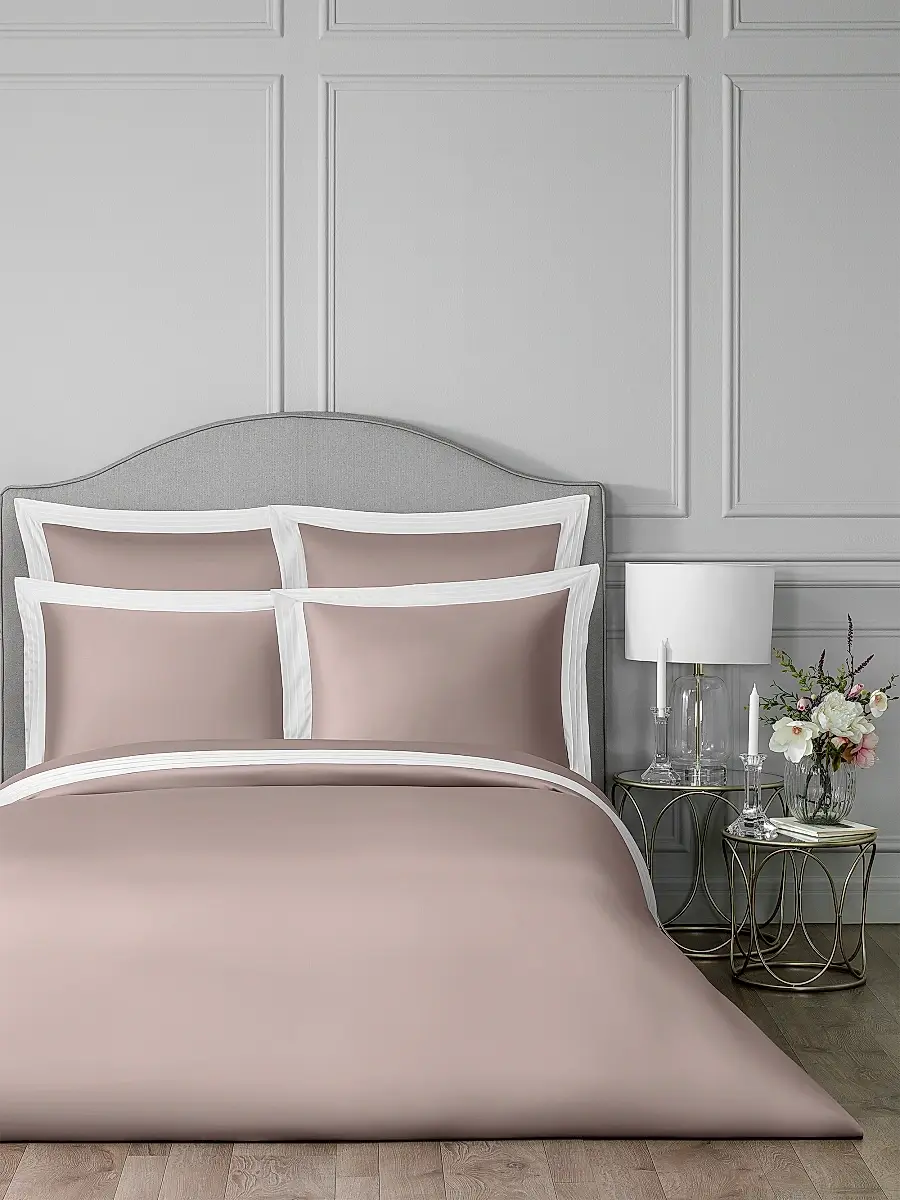 Togas Eden Duvet Cover & Sham Collection - Pink White