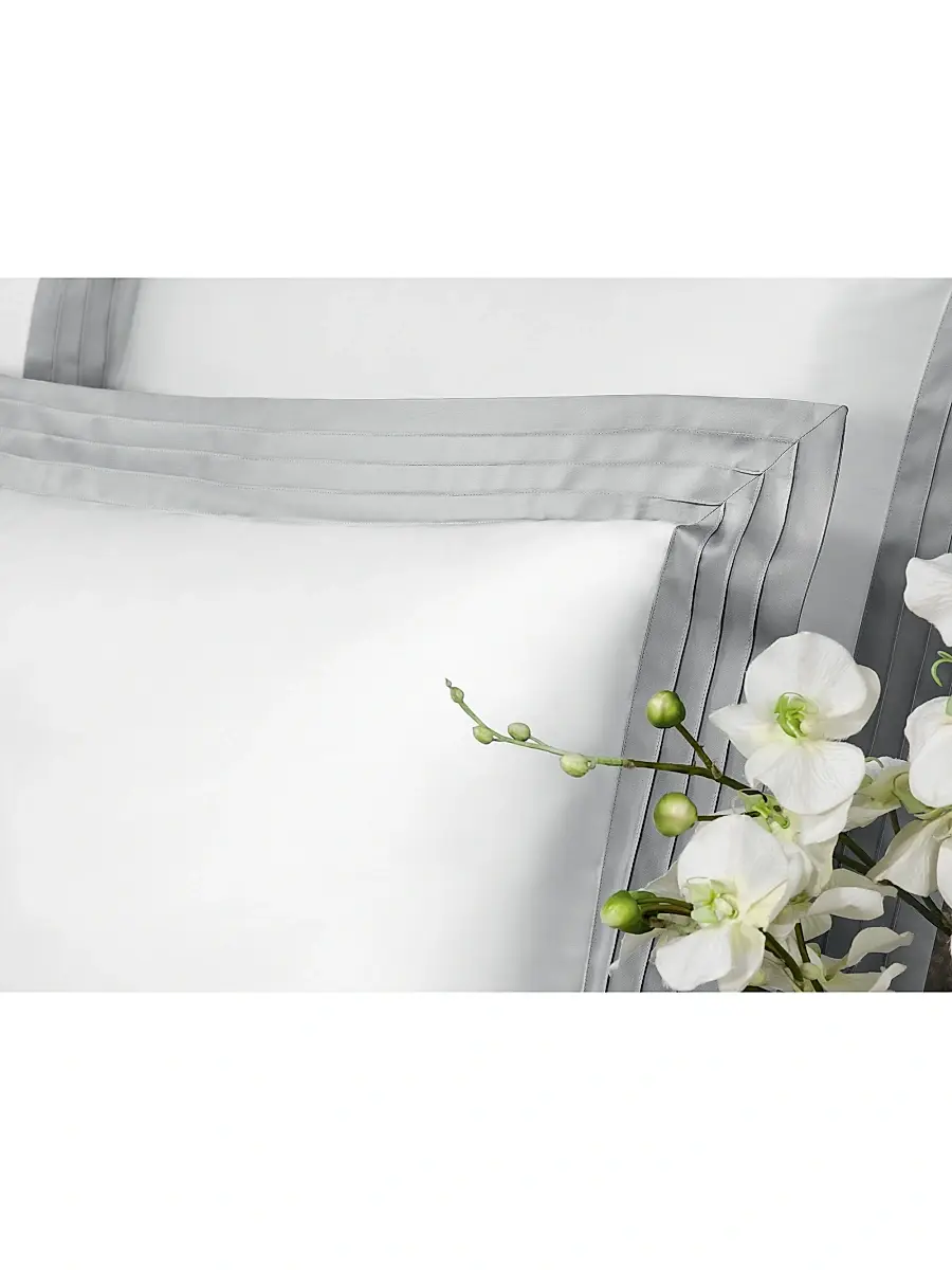 Togas Eden Duvet Cover & Sham Collection - White Grey | Thumbnail 9