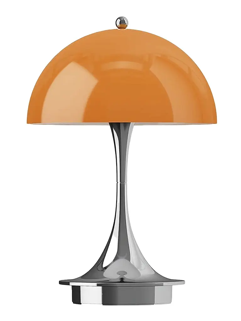 Louis Poulsen Panthella 160 Portable Original Chrome Lamp