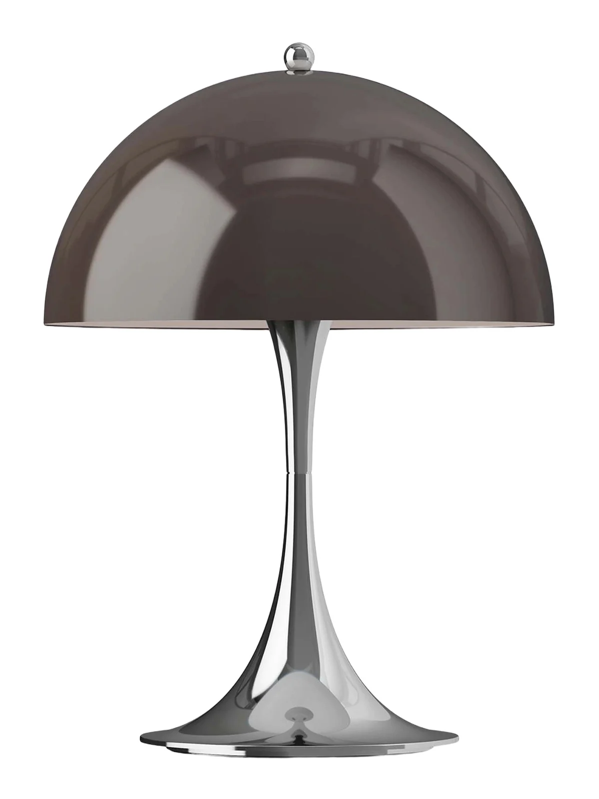 Louis Poulsen Panthella 250 Portable Original Chrome Lamp