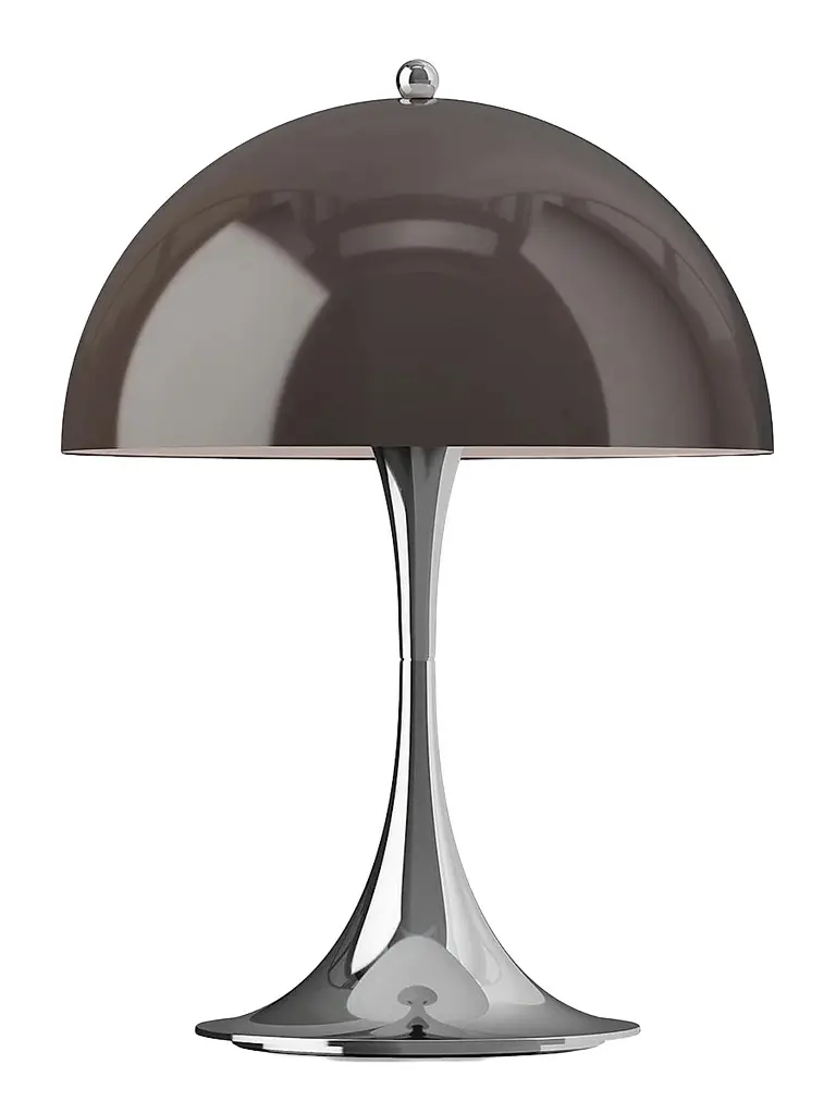 Louis Poulsen Panthella 250 Portable Original Chrome Lamp