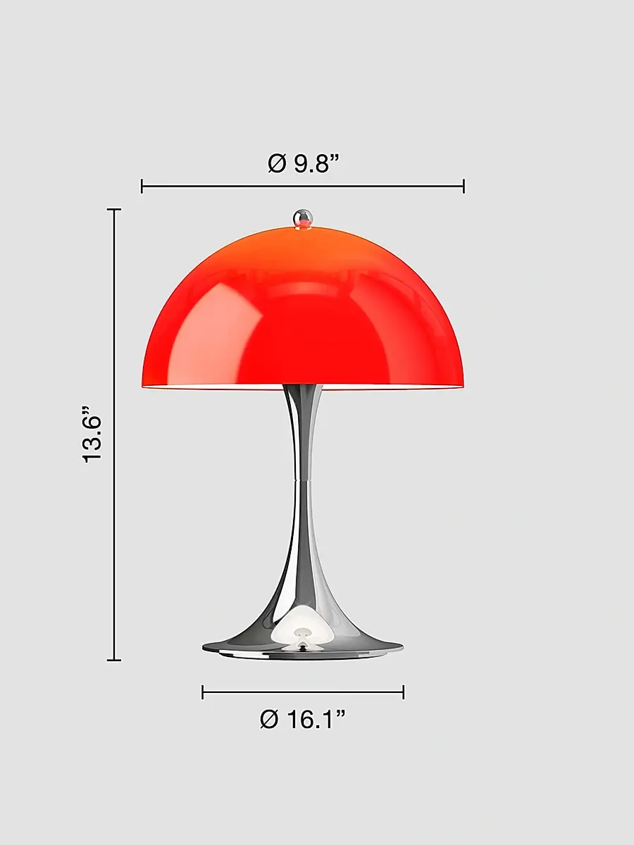 Louis Poulsen Panthella 250 Portable Original Chrome Lamp | Thumbnail 3 Louis Poulsen Panthella 250 Portable Original Chrome Lamp | Thumbnail 3