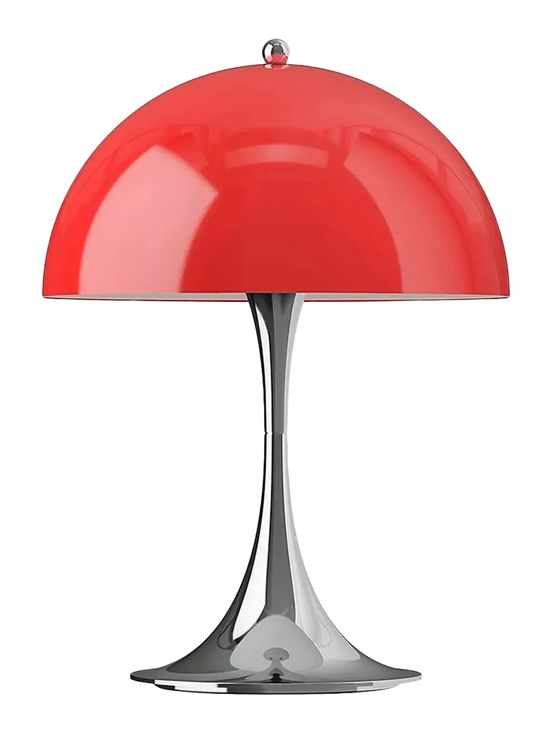 Louis Poulsen Panthella 250 Portable Original Chrome Lamp