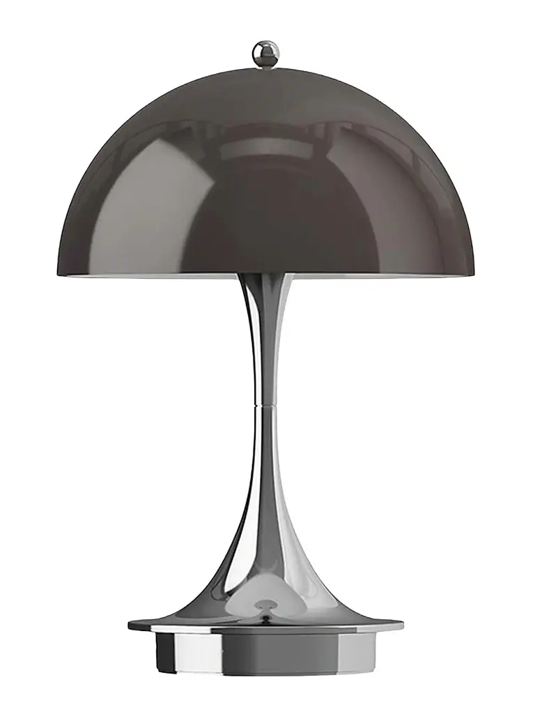 Louis Poulsen Panthella 160 Portable Original Chrome Lamp