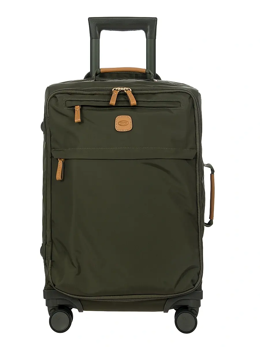 Bric's X-Travel 21" Carry-On Spinner - Olive | Image 1 Bric's X-Travel 21" Carry-On Spinner - Olive | Image 1