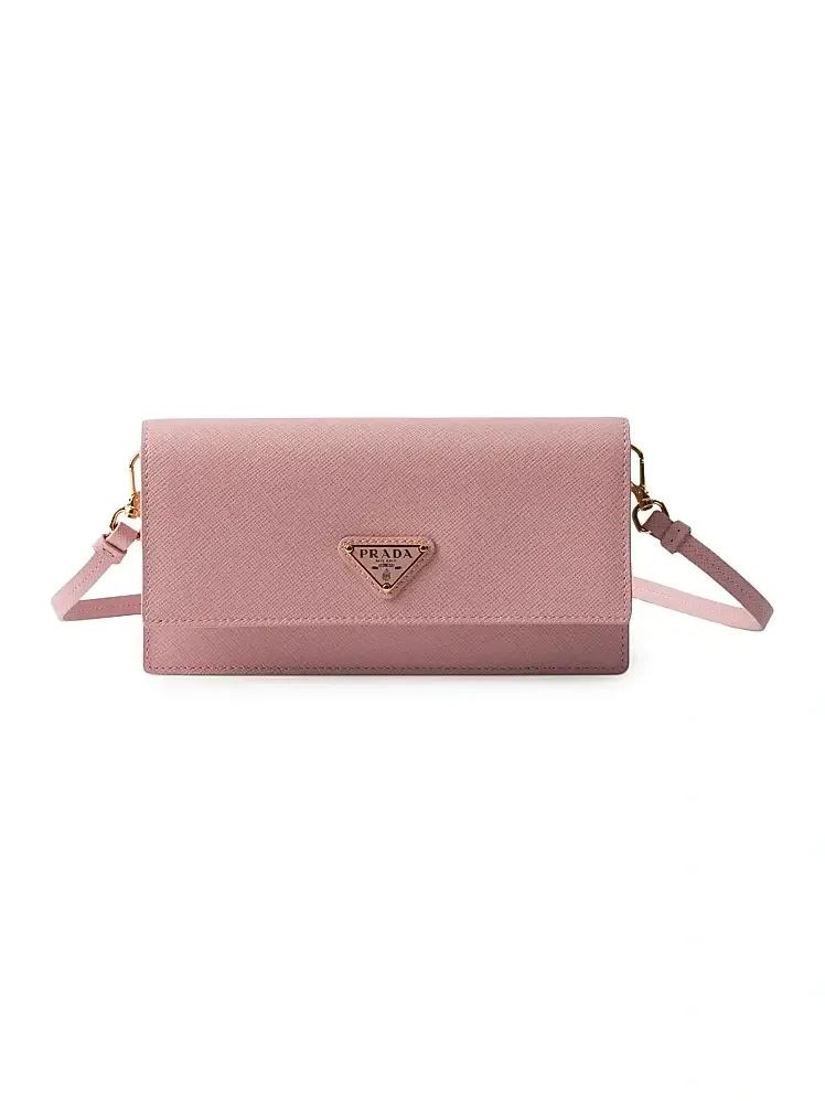 Prada Women's Saffiano Leather Mini Pouch