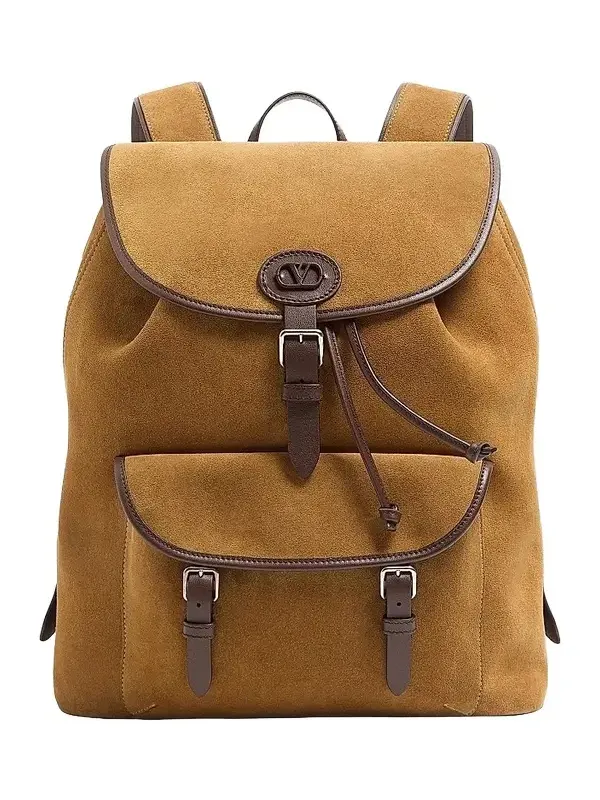 Valentino Men's Antibes Suede Backpack