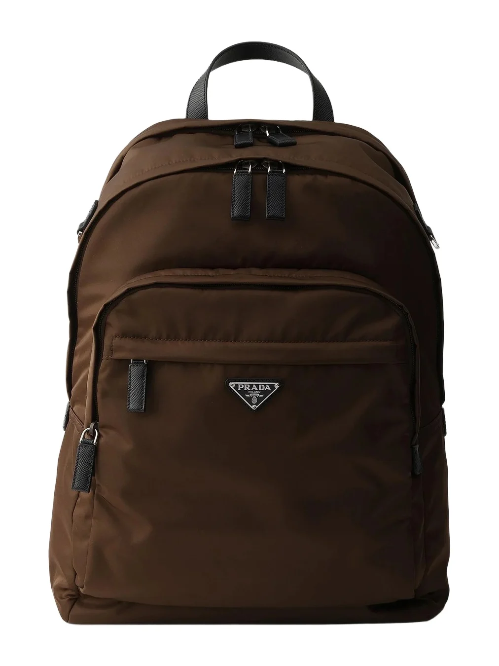Prada Men's Re-Nylon and Saffiano Leather Backpack