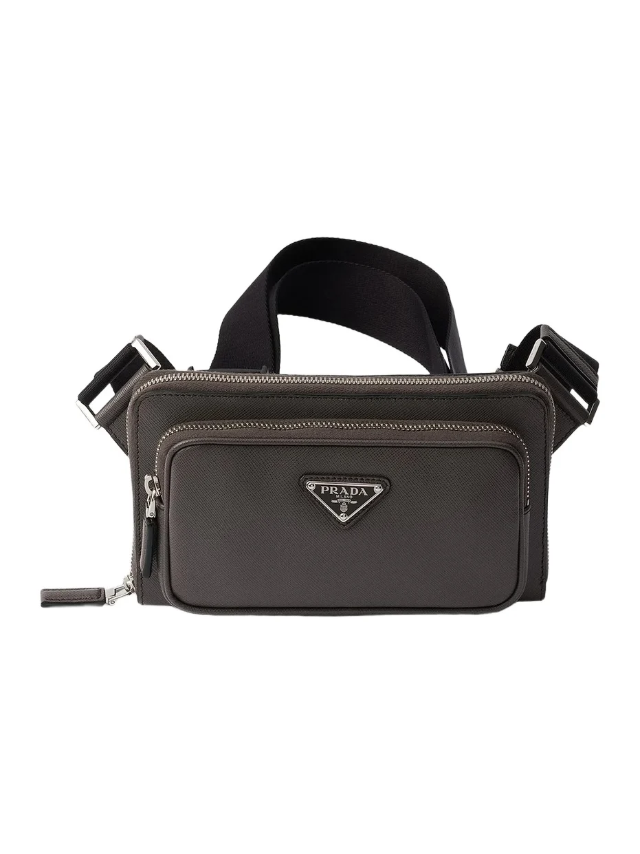 Prada Men's Saffiano Leather Belt Bag