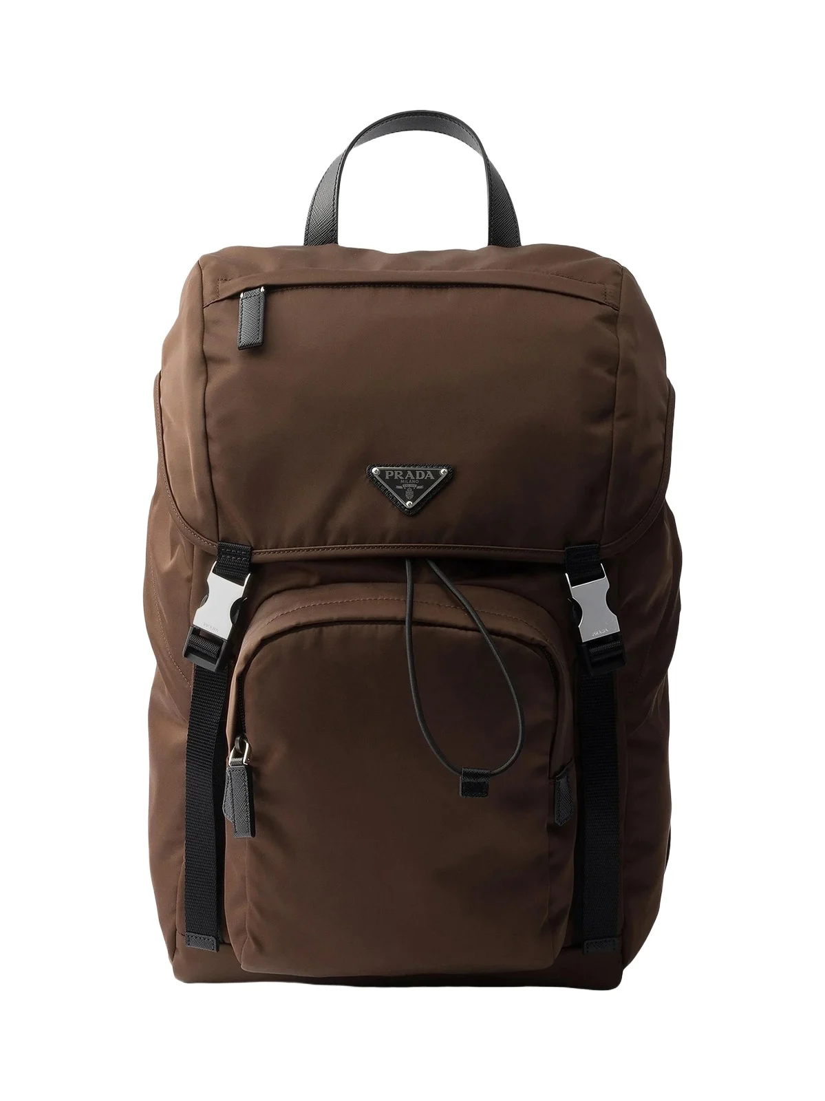 Prada Men's Re-Nylon and Saffiano Leather Backpack