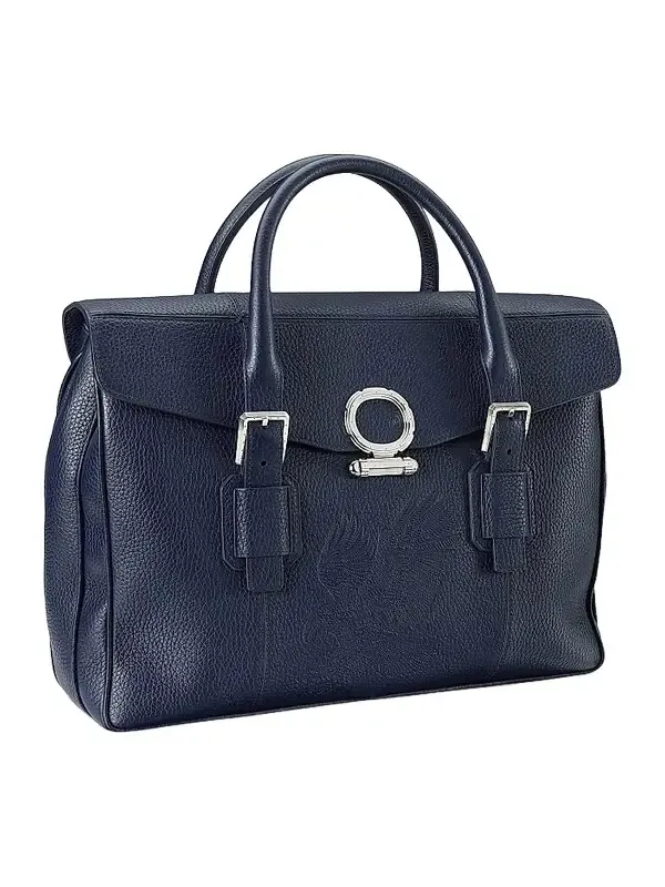 Stefano Ricci Men's Luxury Flap Calfskin Briefcase