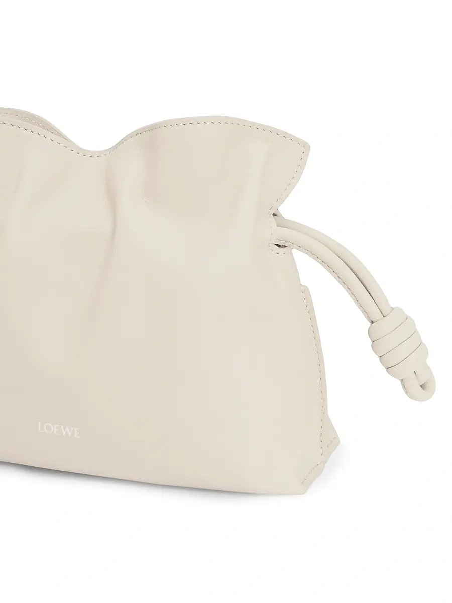 Loewe Women's Flamenco Mini Leather Clutch | Thumbnail 6