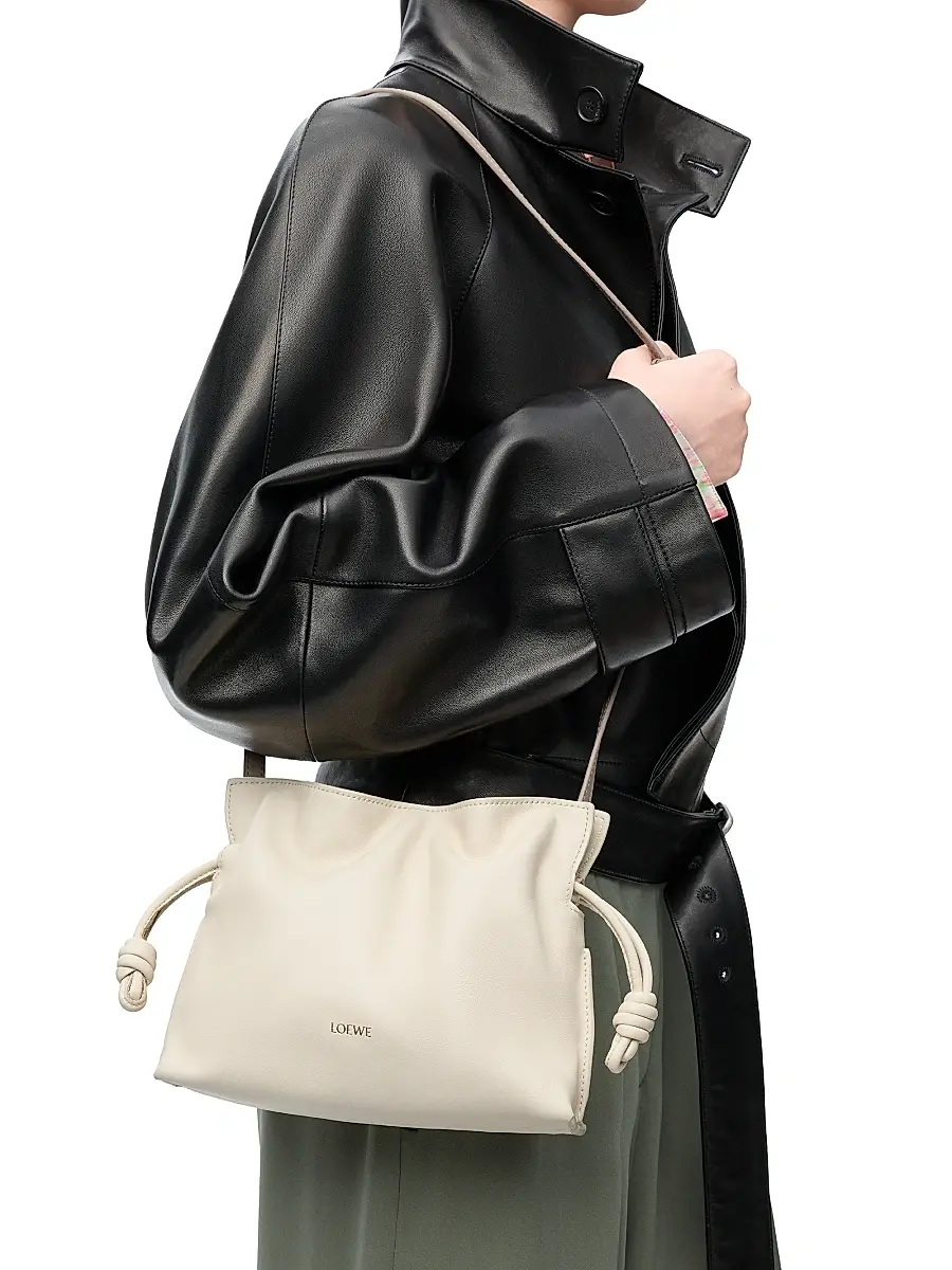 Loewe Women's Flamenco Mini Leather Clutch