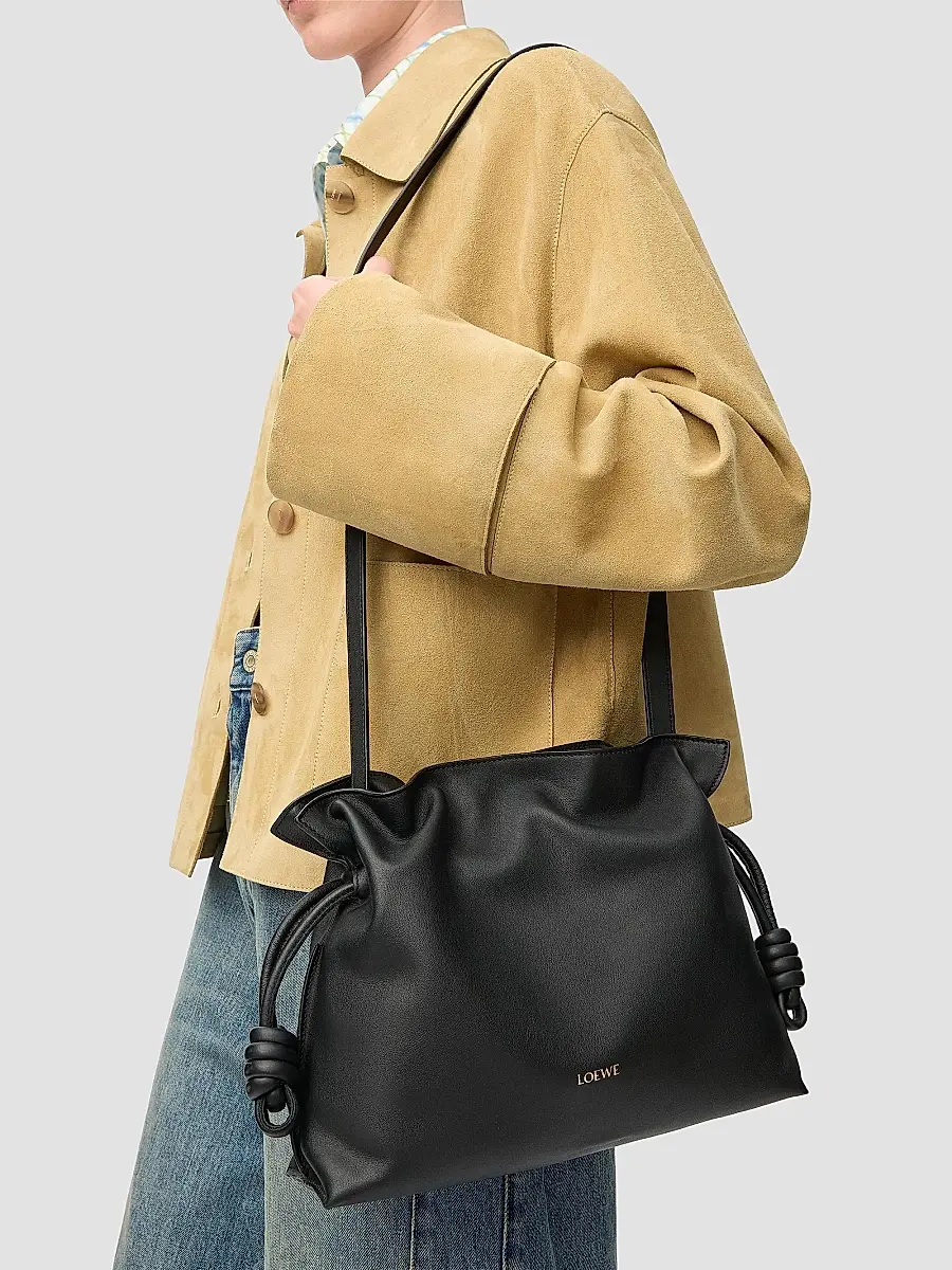 Loewe Women's Flamenco Medium Leather Clutch | Thumbnail 2 Loewe Women's Flamenco Medium Leather Clutch | Thumbnail 2