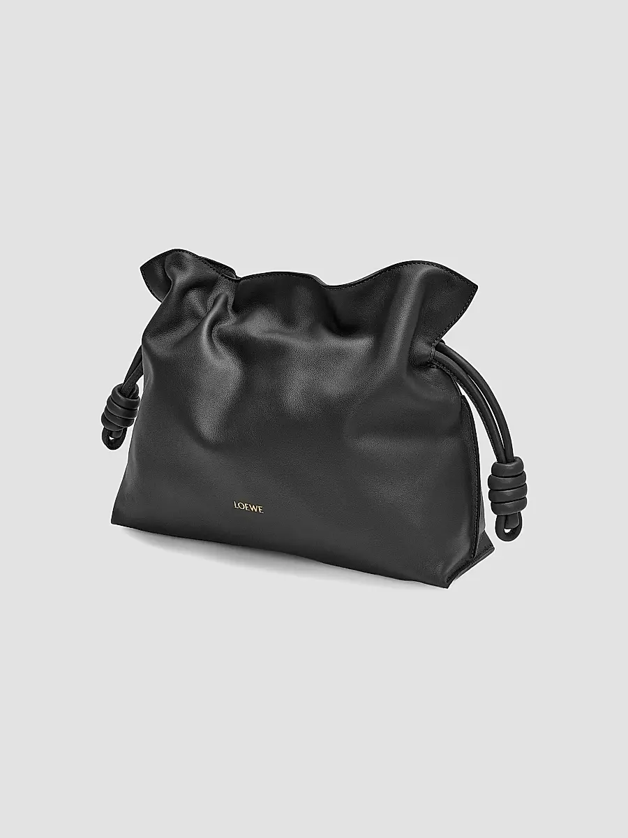 Loewe Women's Flamenco Medium Leather Clutch | Thumbnail 4 Loewe Women's Flamenco Medium Leather Clutch | Thumbnail 4