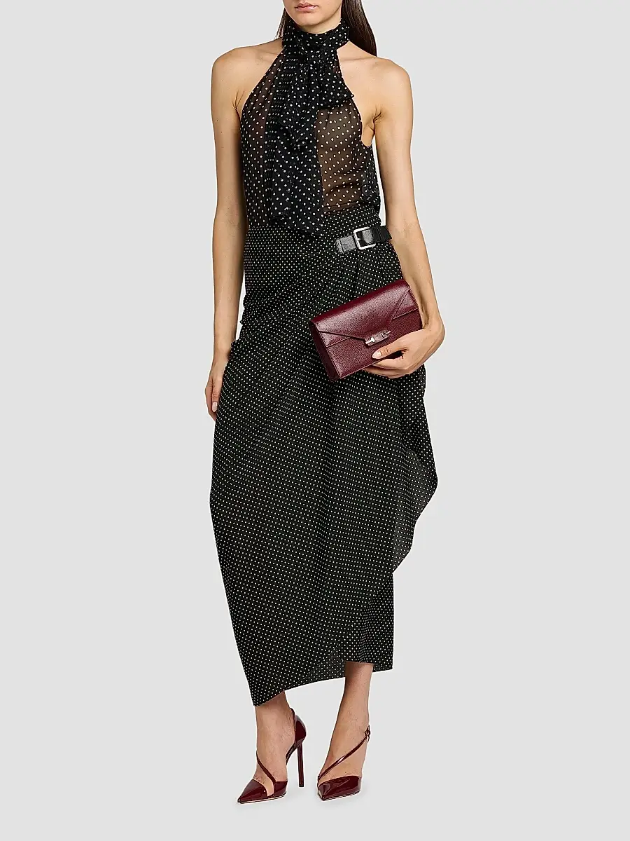 Tom Ford Women's Mini Aube Leather Shoulder Clutch | Thumbnail 2 Tom Ford Women's Mini Aube Leather Shoulder Clutch | Thumbnail 2