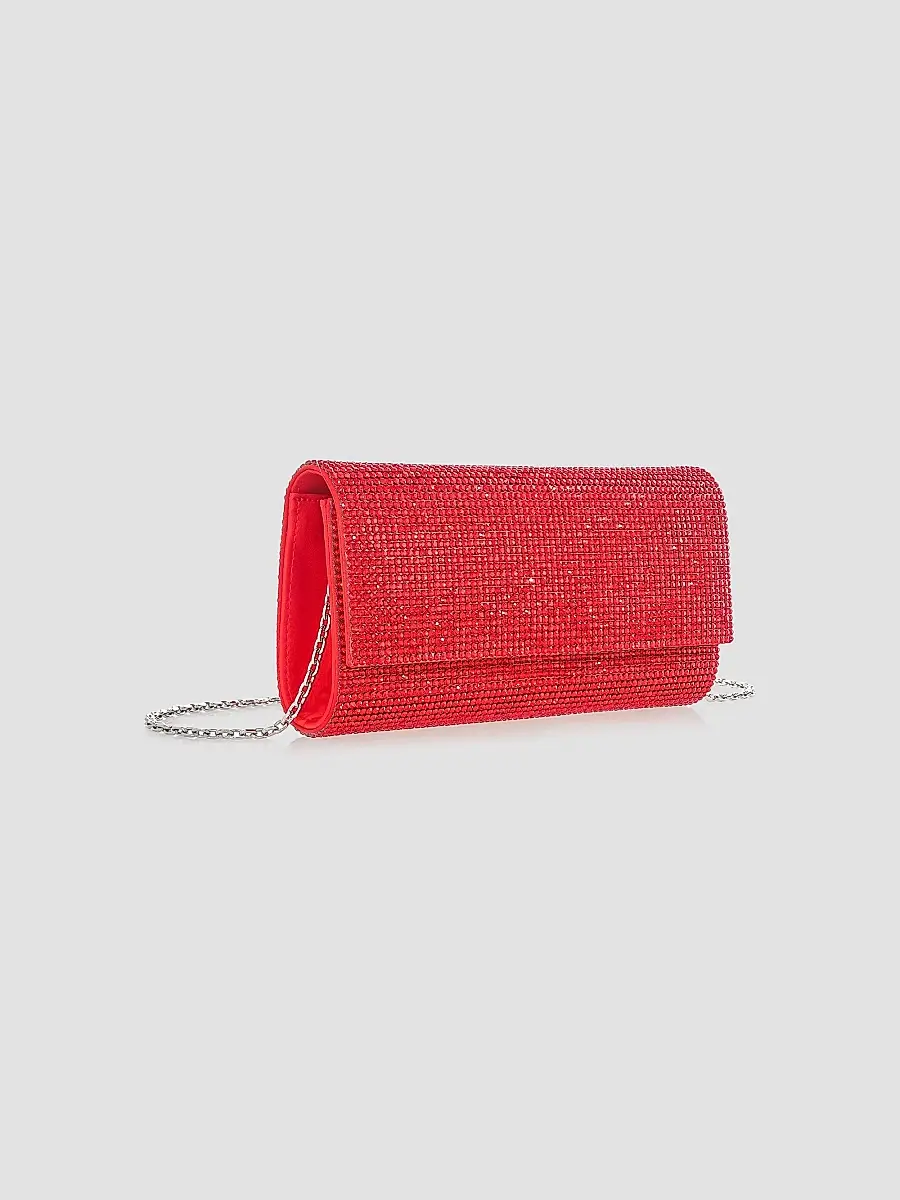 Judith Leiber Couture Women's Perry Crystal-Embellished Clutch-On-Chain | Thumbnail 4 Judith Leiber Couture Women's Perry Crystal-Embellished Clutch-On-Chain | Thumbnail 4