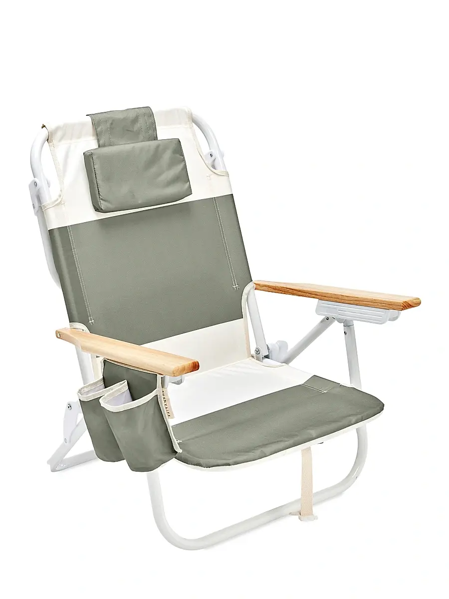 Sunnylife Deluxe Beach Chair - Green | Image 1 Sunnylife Deluxe Beach Chair - Green | Image 1