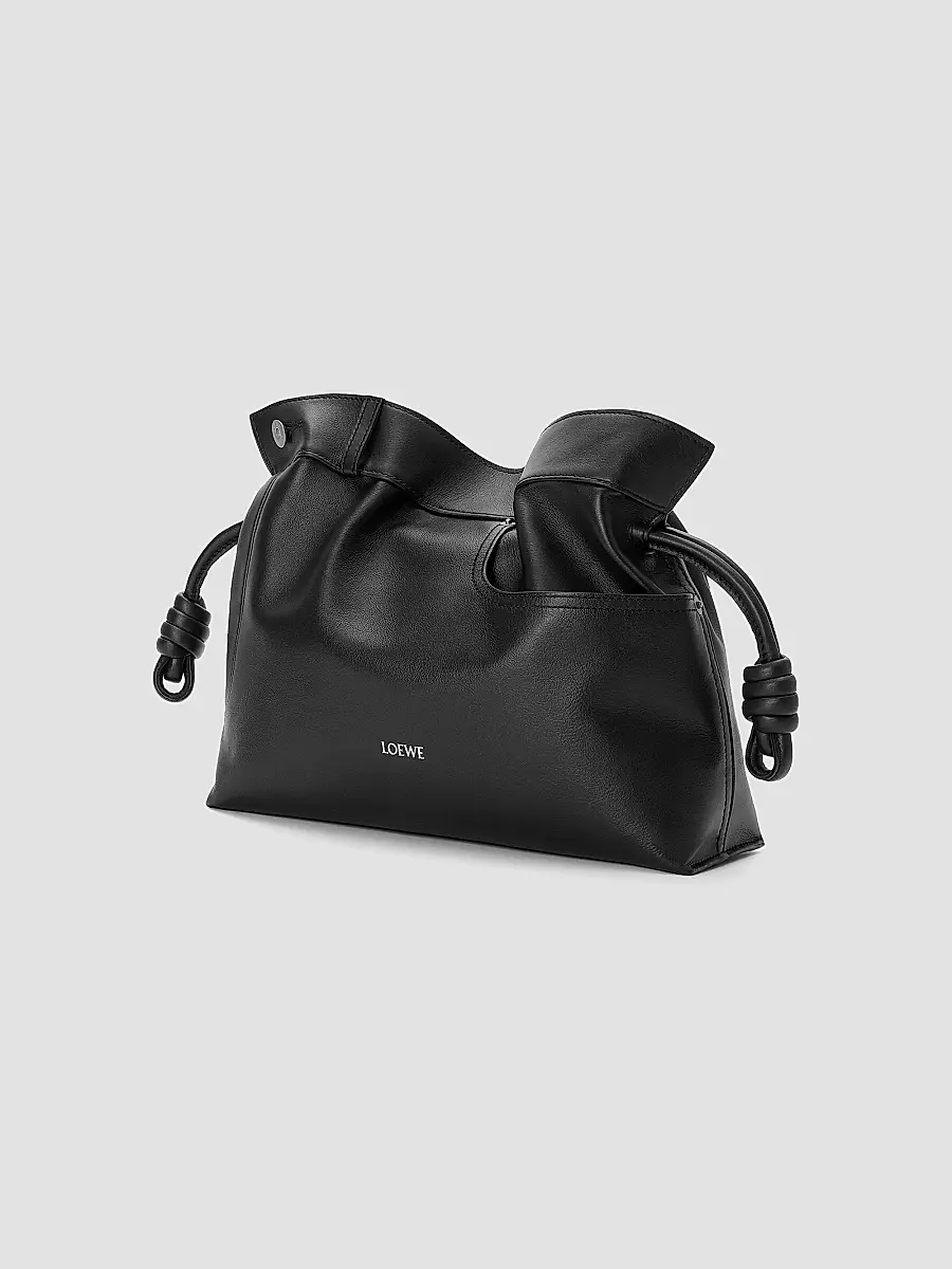 Loewe Women's Medium Panta Flamenco Leather Clutch | Thumbnail 2 Loewe Women's Medium Panta Flamenco Leather Clutch | Thumbnail 2