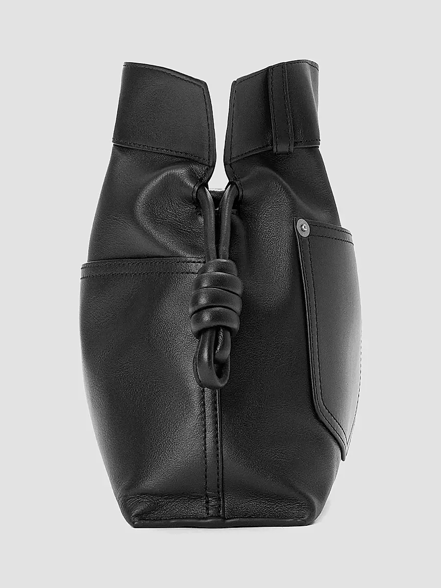 Loewe Women's Medium Panta Flamenco Leather Clutch | Thumbnail 3 Loewe Women's Medium Panta Flamenco Leather Clutch | Thumbnail 3