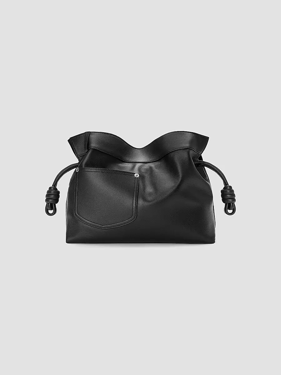 Loewe Women's Medium Panta Flamenco Leather Clutch | Thumbnail 4 Loewe Women's Medium Panta Flamenco Leather Clutch | Thumbnail 4