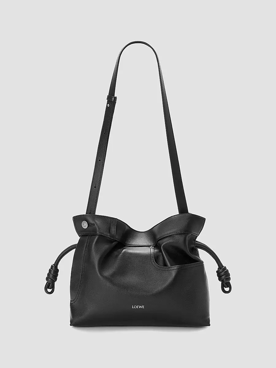 Loewe Women's Medium Panta Flamenco Leather Clutch | Thumbnail 5 Loewe Women's Medium Panta Flamenco Leather Clutch | Thumbnail 5