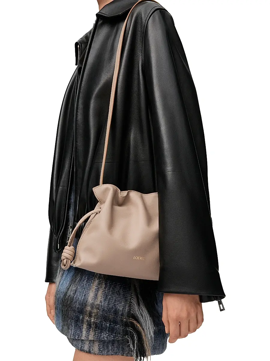 Loewe Women's Flamenco Mini Leather Clutch | Thumbnail 2 Loewe Women's Flamenco Mini Leather Clutch | Thumbnail 2