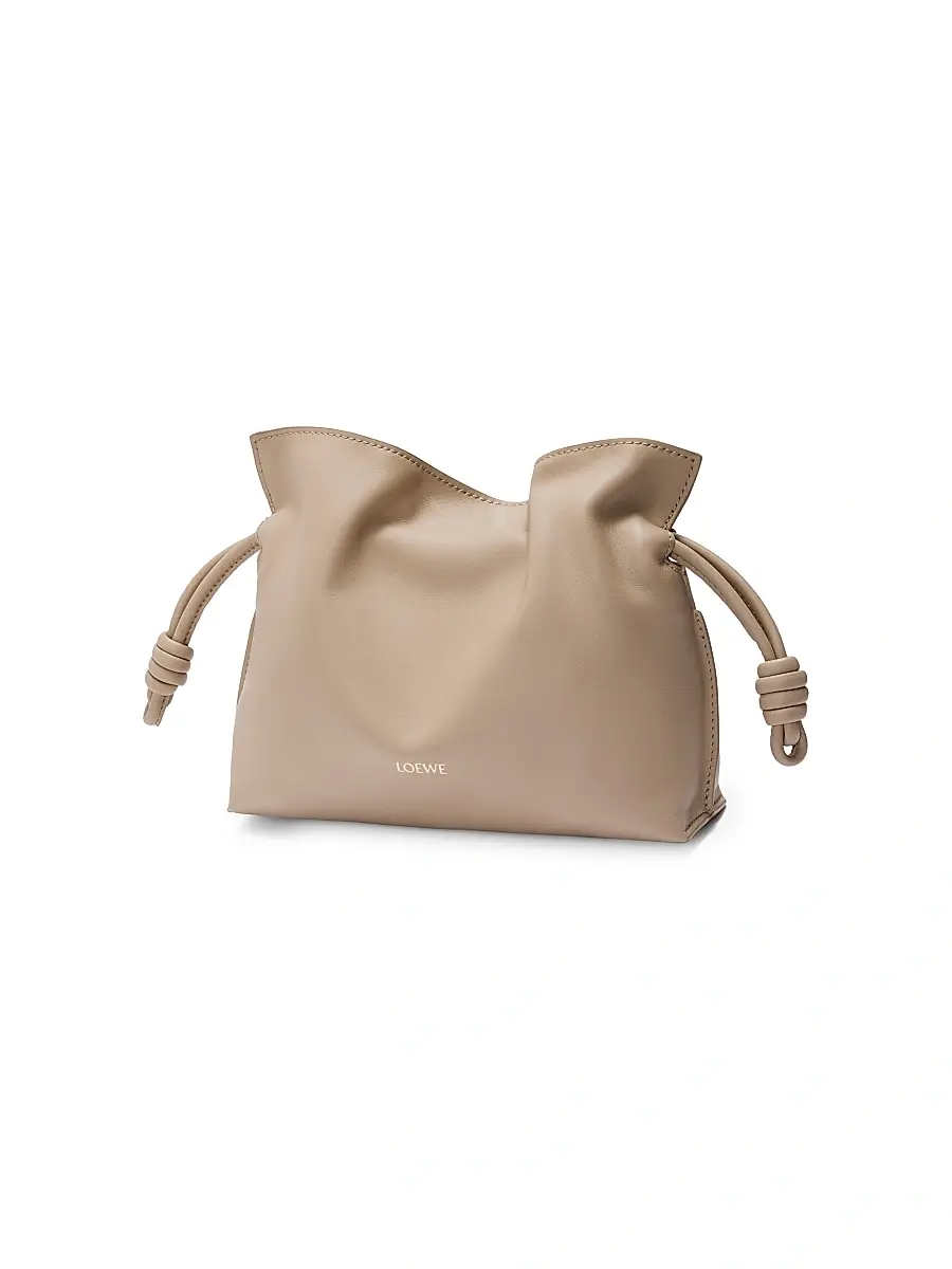 Loewe Women's Flamenco Mini Leather Clutch | Thumbnail 3 Loewe Women's Flamenco Mini Leather Clutch | Thumbnail 3