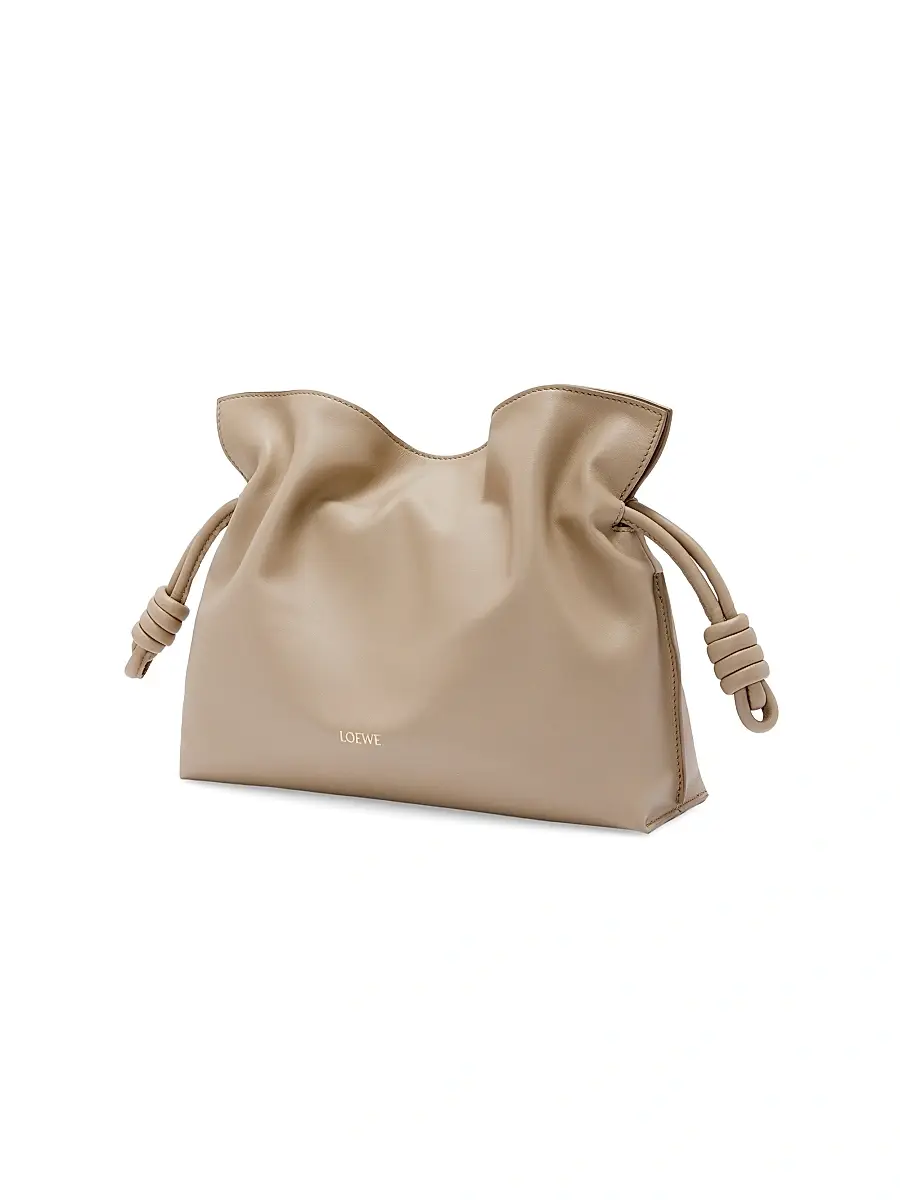 Loewe Women's Flamenco Medium Leather Clutch | Thumbnail 2 Loewe Women's Flamenco Medium Leather Clutch | Thumbnail 2
