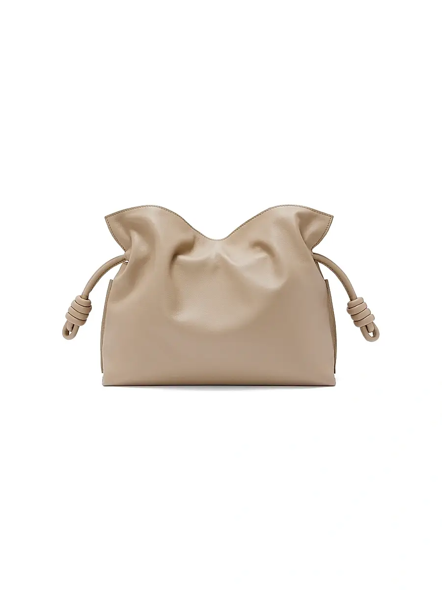 Loewe Women's Flamenco Medium Leather Clutch | Thumbnail 4 Loewe Women's Flamenco Medium Leather Clutch | Thumbnail 4