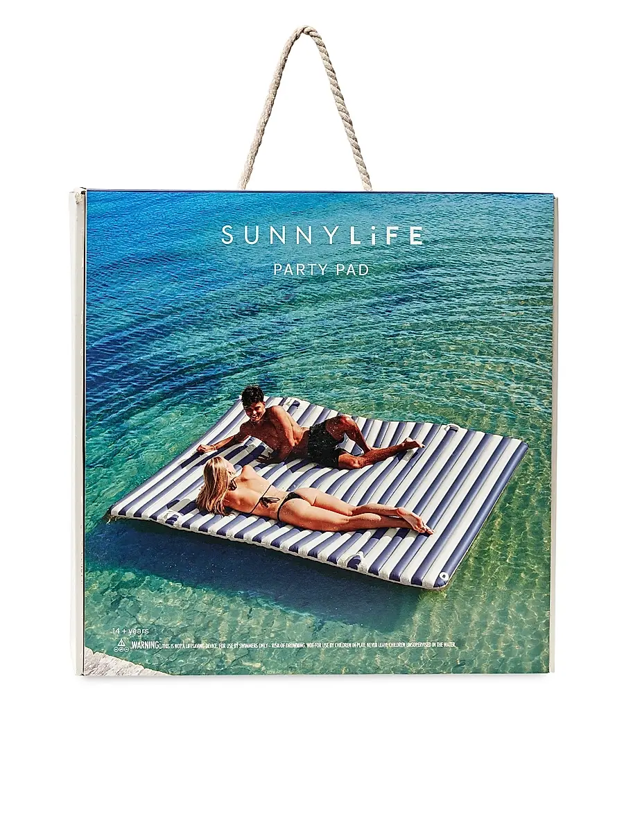 Sunnylife Marine Stripe Party Pad - Marine Stripe | Image 1 Sunnylife Marine Stripe Party Pad - Marine Stripe | Image 1