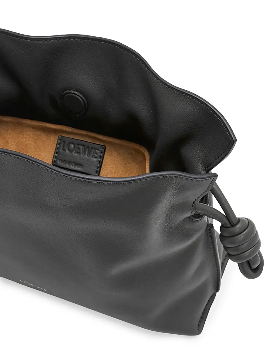 Loewe Women's Flamenco Mini Leather Clutch | Thumbnail 4 Loewe Women's Flamenco Mini Leather Clutch | Thumbnail 4