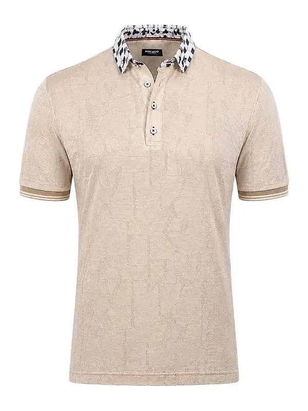 Men's Knit Polo Shirt Men's Knit Polo Shirt