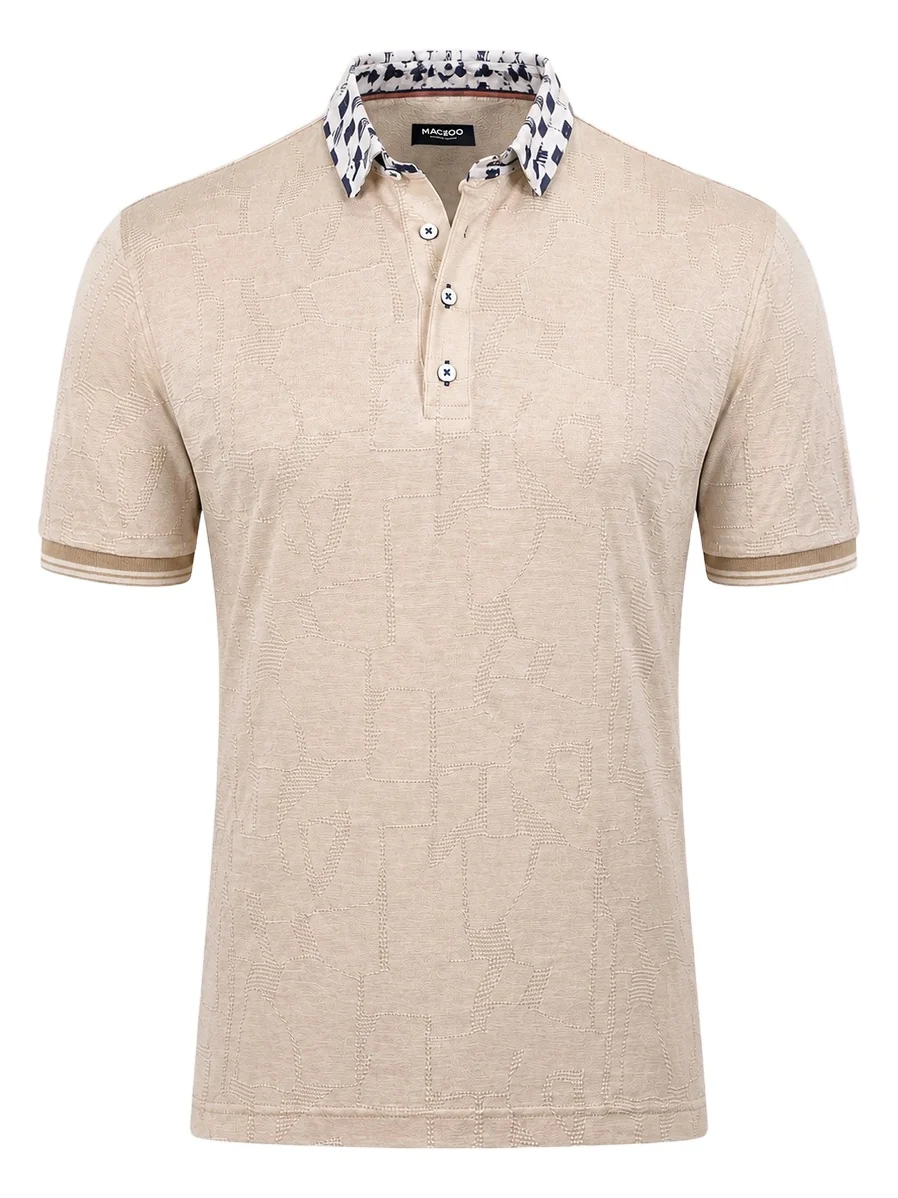 Men's Knit Polo Shirt