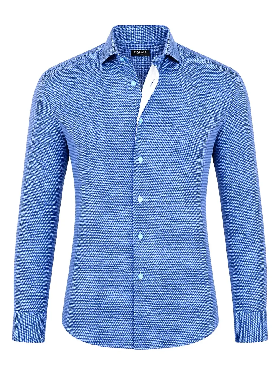 Men's Eins Stretch Cubism Shirt Men's Eins Stretch Cubism Shirt