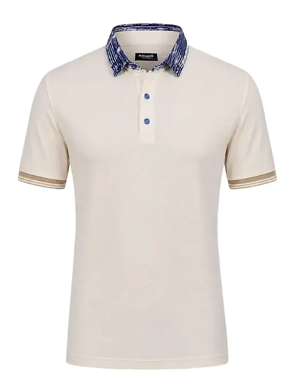 Men's Knit Polo Shirt Men's Knit Polo Shirt