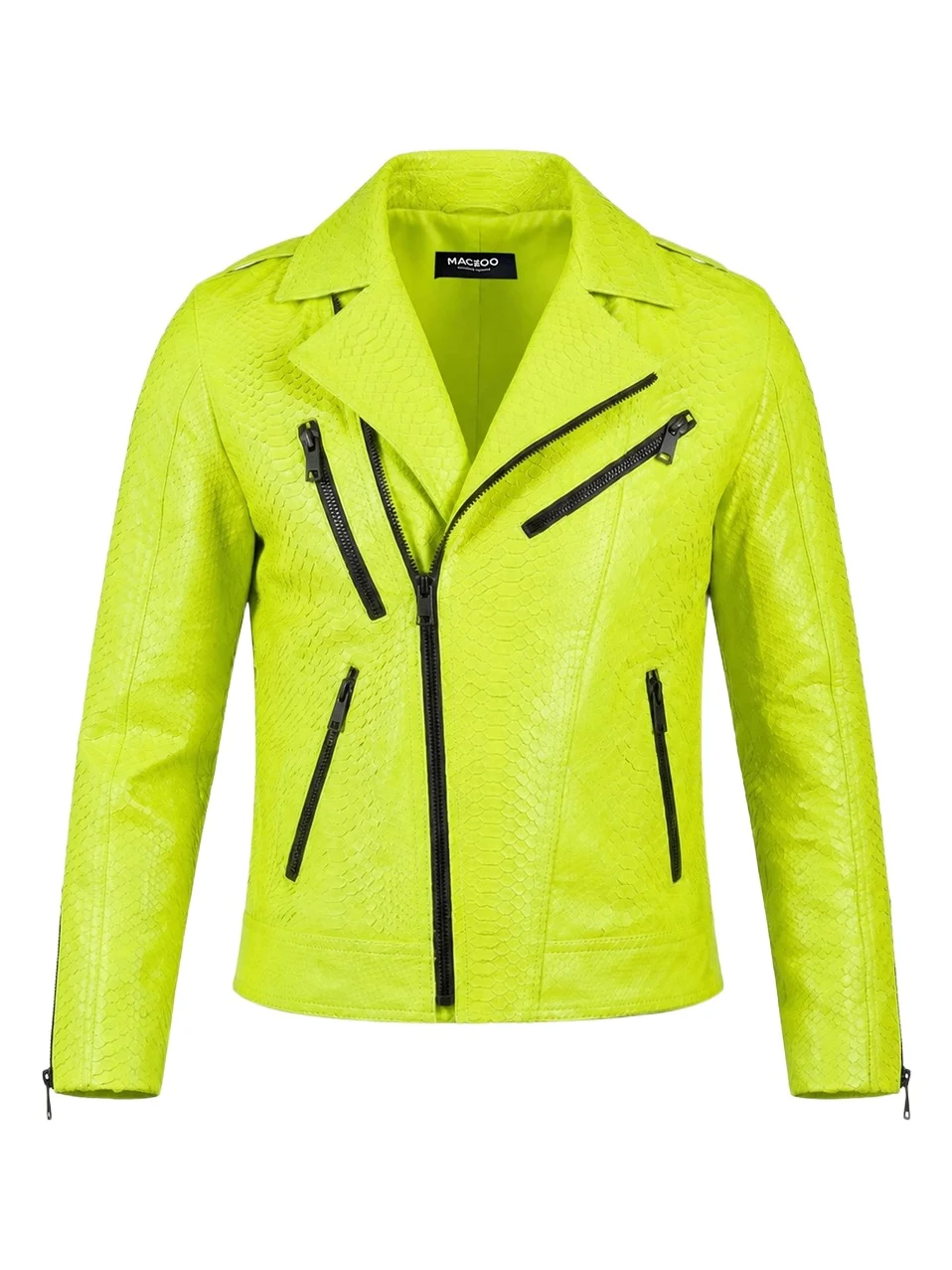 Men's Python Leather Jacket Men's Python Leather Jacket