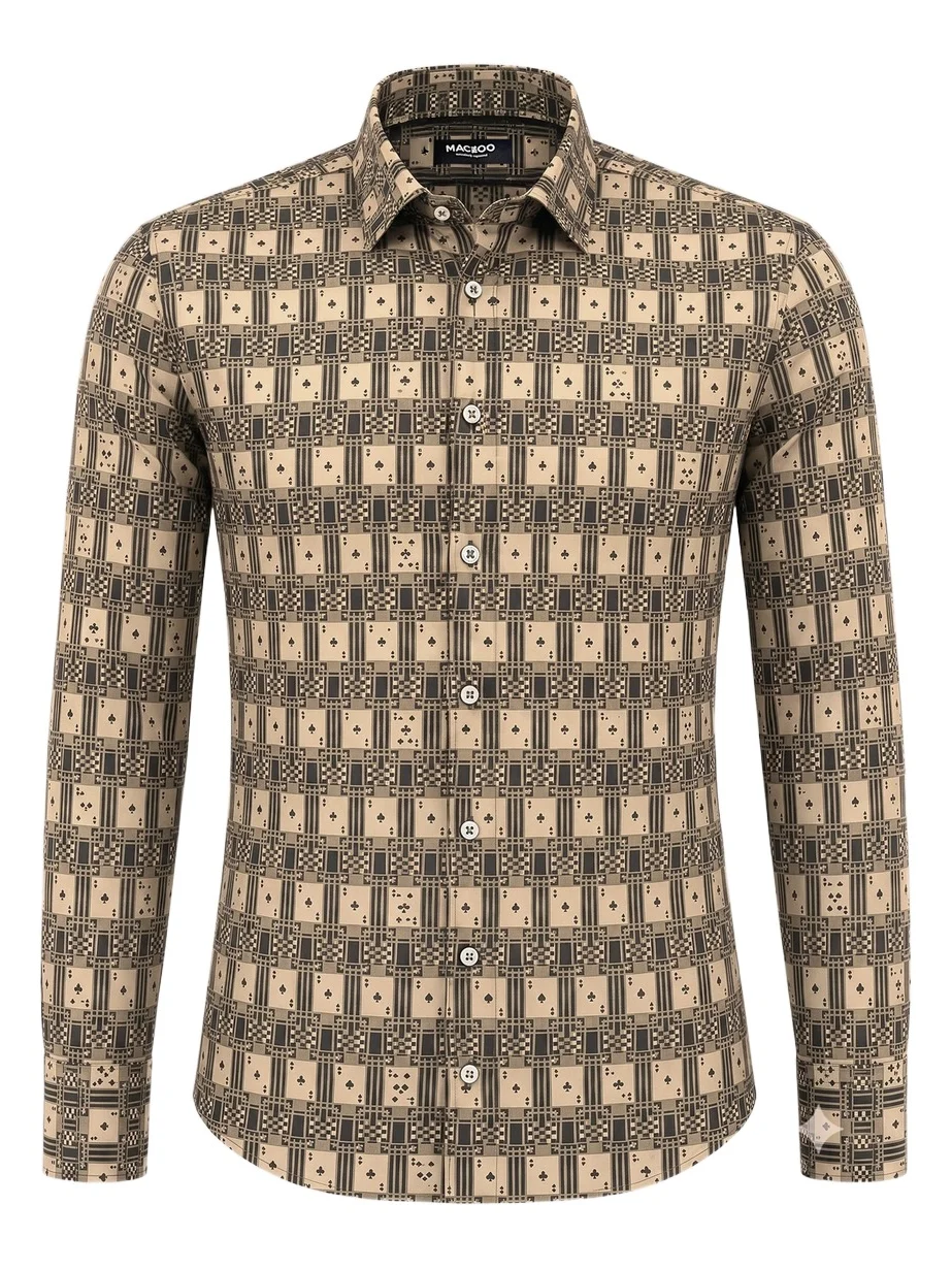 Men's Fibonacci Stretch Shirt Men's Fibonacci Stretch Shirt