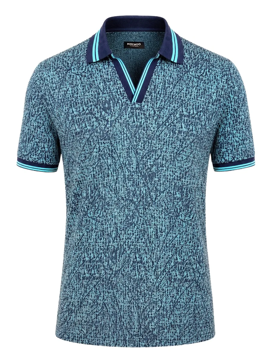 Men's Knit Polo Shirt